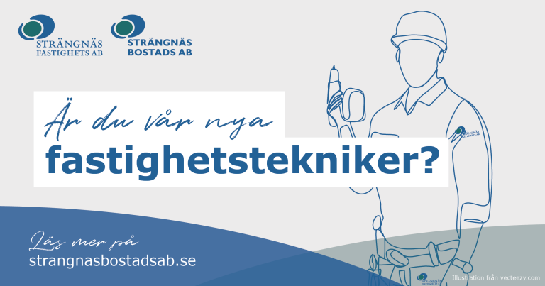 Annons för ny tekniker.