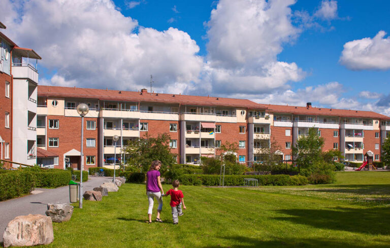 Bostadsområdet Andra Backe 1-2.